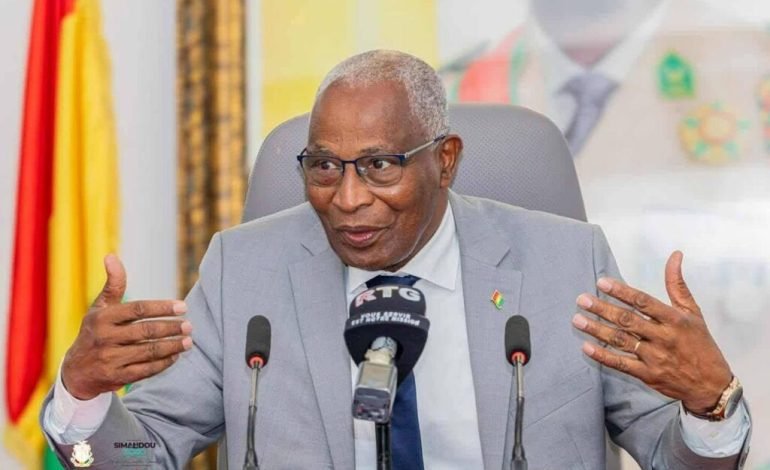 Guinée: Premier ministre, Chef du gouvernement, Amadou Oury Bah, a présenté ce mercredi sa déclaration de politique générale