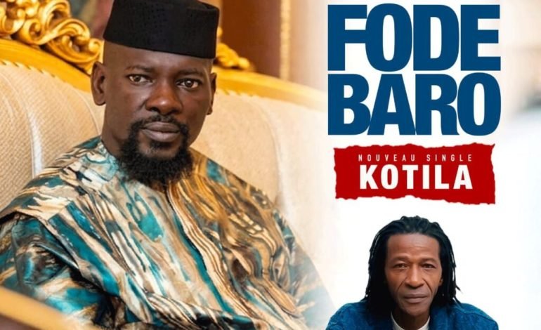 Fodé Baro appelle les Guinéens à l’unité et à l’engagement à travers sa nouvelle chanson « KOTILA »